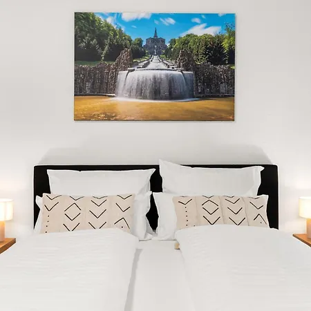 Sowi - Gartenblick & Parkplatz, Kueche Kassel