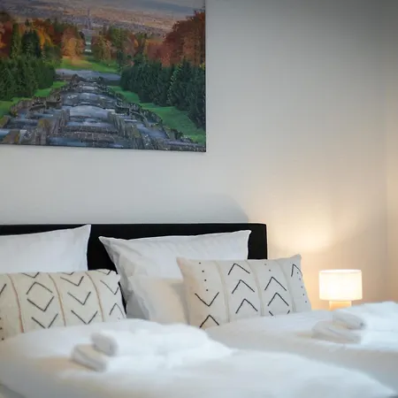 Sowi - Gartenblick & Parkplatz, Kueche Apartament