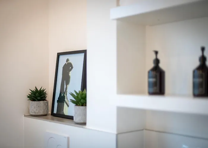 公寓 Sowi - Gartenblick & Parkplatz, Kueche