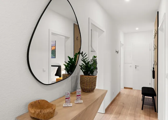 Sowi - Gartenblick & Parkplatz, Kueche 公寓 *