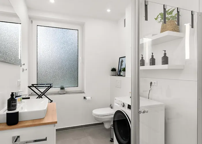 公寓 Sowi - Gartenblick & Parkplatz, Kueche